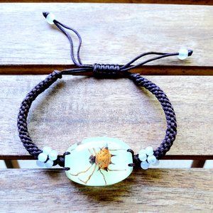 Spider Resin Bracelet